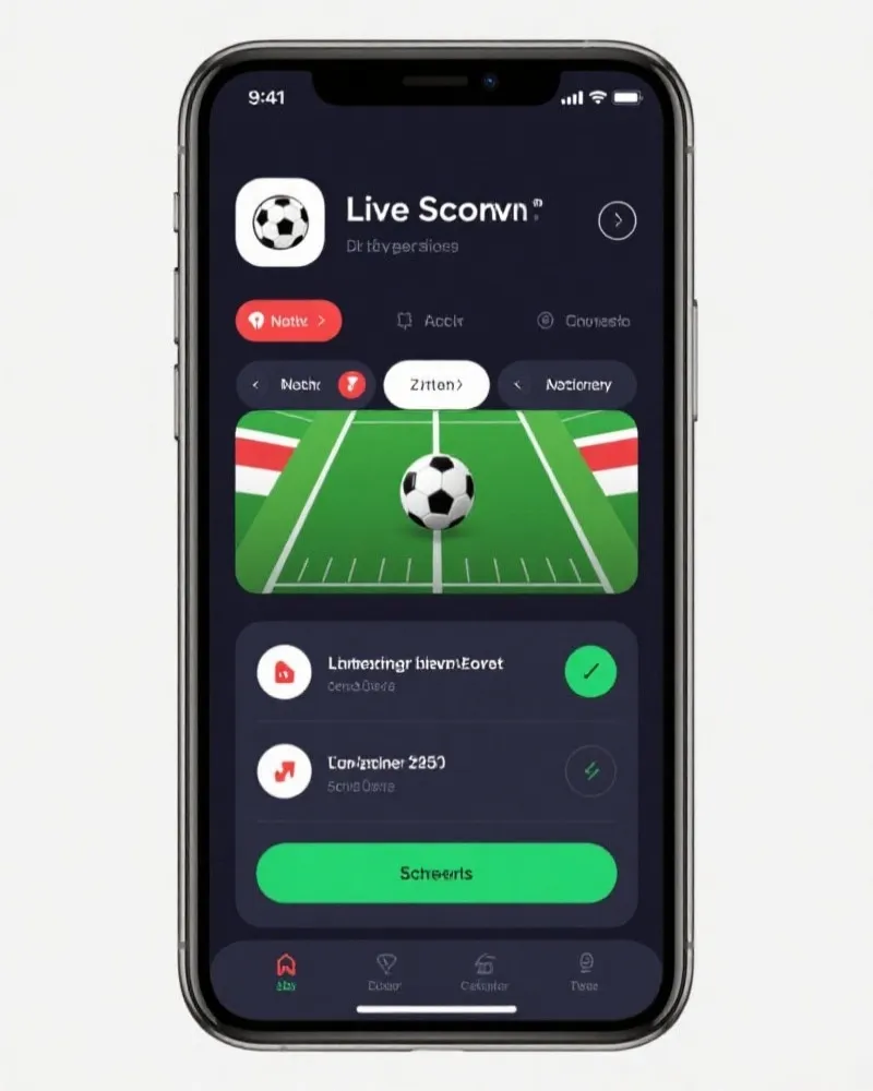 世界杯官方App界面展示