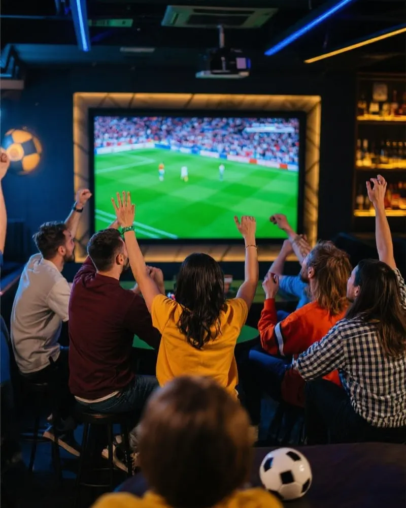 Passionate Football Fans